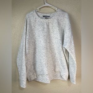 Stoic textured oversized dolman sleeve sweatshirt